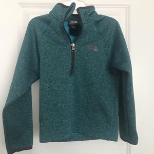Boys North Face Quarter Zip